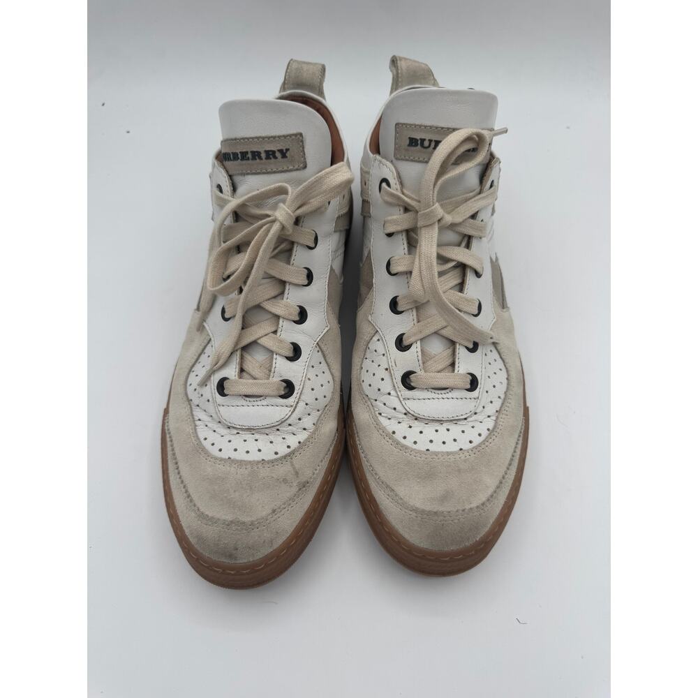 Vintage Burberry leather sneakers size 44